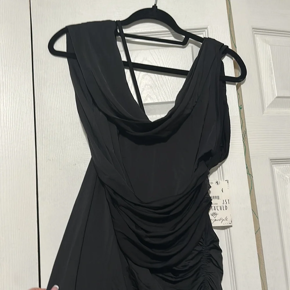 Free People Roxanne Dress in Black - Picture 5 of 13